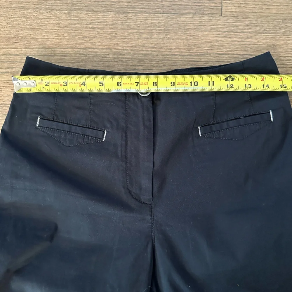 Maeve by Anthropologie Cigarette Pants-Size 6-Black - Picture 11 of 11